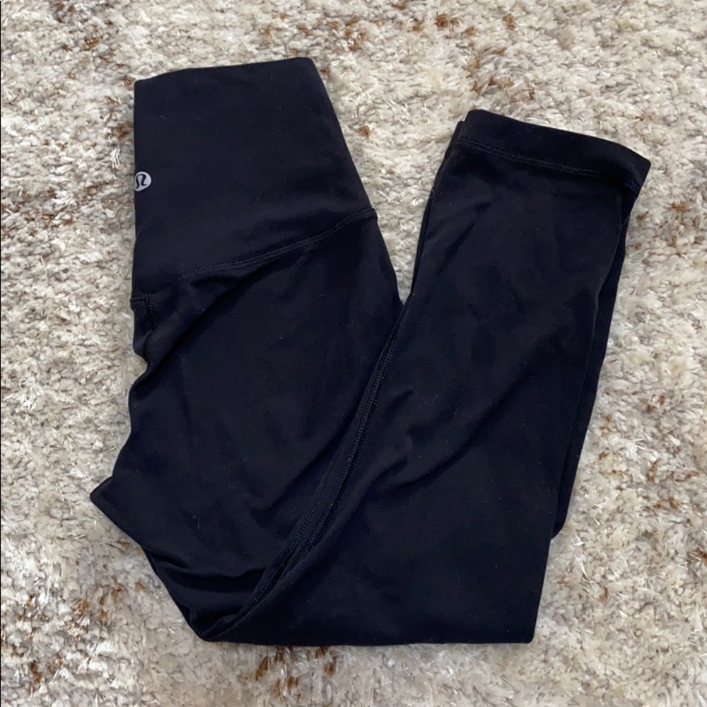 Lululemon High Rise Crop Leggings